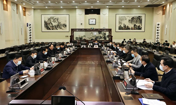 省政府就《政府工作報(bào)告》征求代表委員意見 毛偉明出席